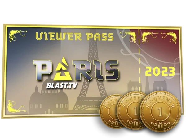 Paris 2023 Viewer Pass + 3 Souvenir Tokens