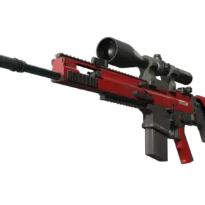 SCAR-20 | Crimson Web (Minimal Wear)