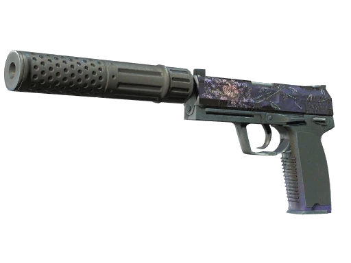 StatTrak™ USP-S | Black Lotus (Battle-Scarred)