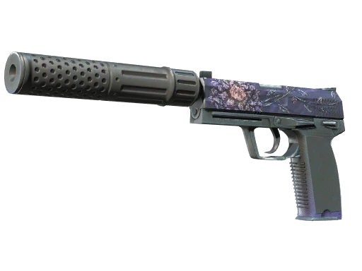 StatTrak™ USP-S | Black Lotus (Minimal Wear)