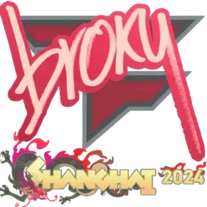 Sticker | broky | Shanghai 2024