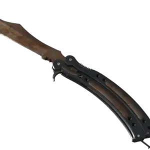 ★ Butterfly Knife | Rust Coat (Battle-Scarred)