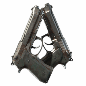 Dual Berettas | Rose Nacre (Battle-Scarred)