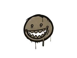 Sealed Graffiti | Mr. Teeth (Dust Brown)