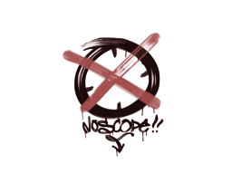 Sealed Graffiti | Noscope (Blood Red)