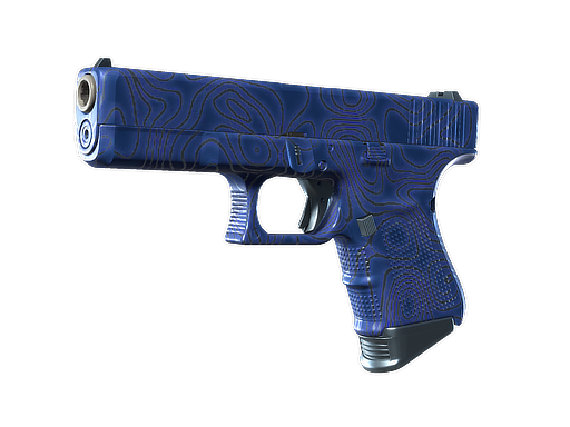 Glock-18 | Ocean Topo (Minimal Wear)