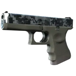 StatTrak™ Glock-18 | Steel Disruption (Minimal Wear)