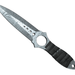 ★ Skeleton Knife | Damascus Steel (Well-Worn)