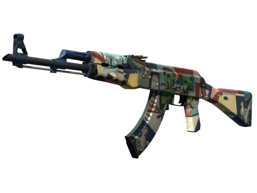 StatTrak™ AK-47 | Leet Museo (Well-Worn)