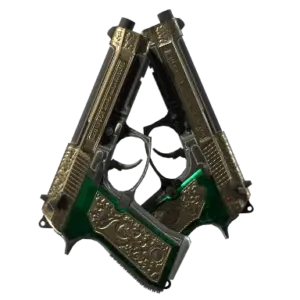 StatTrak™ Dual Berettas | Royal Consorts (Minimal Wear)