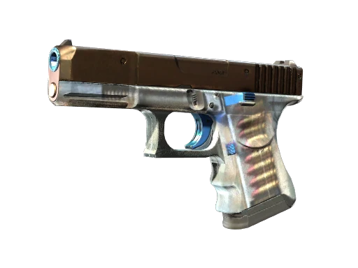 StatTrak™ Glock-18 | Clear Polymer (Well-Worn)