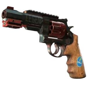 StatTrak™ R8 Revolver | Junk Yard (Battle-Scarred)