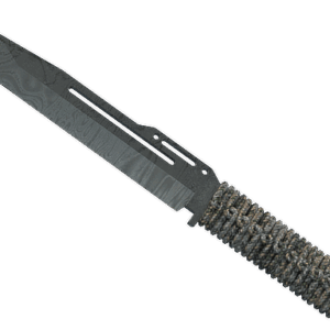 ★ Paracord Knife | Damascus Steel (Battle-Scarred)