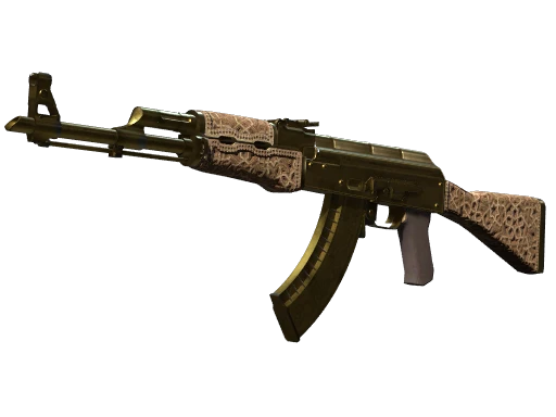 AK-47 | Gold Arabesque (Battle-Scarred)