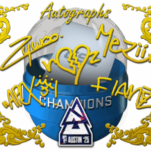 Austin 2025 Champions Autograph Capsule