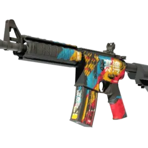 M4A4 | Cyber Security (Battle-Scarred)