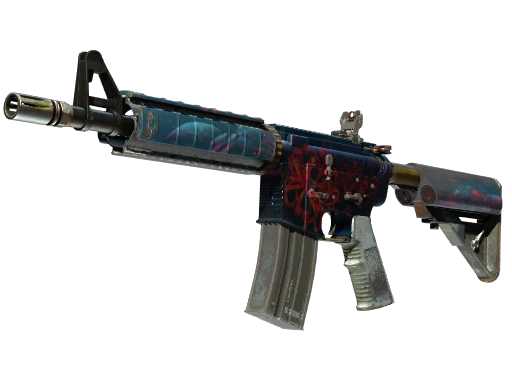 M4A4 | Spider Lily (Battle-Scarred)