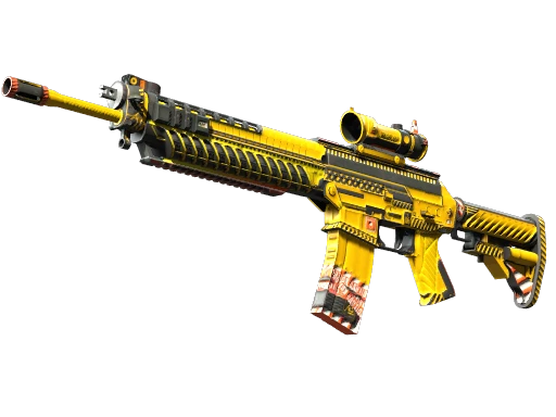 Souvenir SG 553 | Hazard Pay (Minimal Wear)