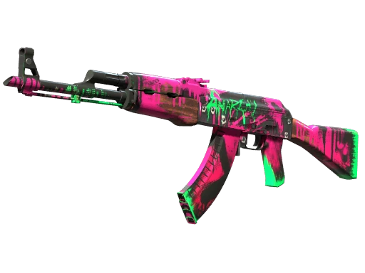 StatTrak™ AK-47 | Neon Revolution (Factory New)