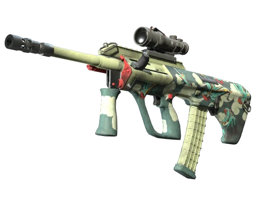 StatTrak™ AUG | Fleet Flock (Minimal Wear)