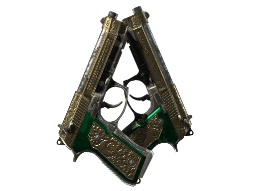 StatTrak™ Dual Berettas | Royal Consorts (Field-Tested)