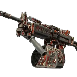 StatTrak™ Negev | Lionfish (Battle-Scarred)