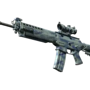 StatTrak™ SG 553 | Wave Spray (Field-Tested)