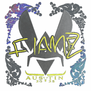 Sticker | FlameZ (Holo) | Austin 2025
