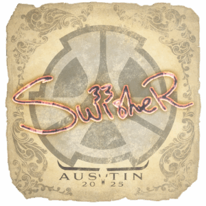 Sticker | Swisher | Austin 2025