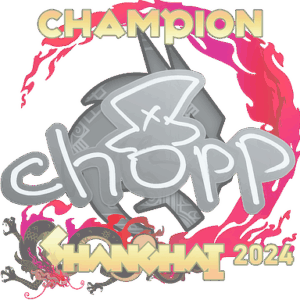 Sticker | chopper (Champion) | Shanghai 2024