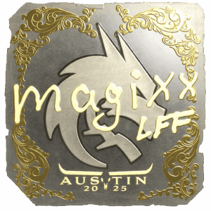 Sticker | magixx (Gold) | Austin 2025
