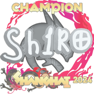 Sticker | sh1ro (Champion) | Shanghai 2024