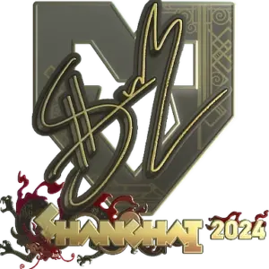 Sticker | siuhy (Gold) | Shanghai 2024