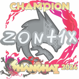 Sticker | zont1x (Champion) | Shanghai 2024