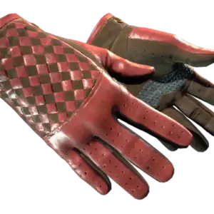 ★ Driver Gloves | Crimson Weave (Minimal Wear)