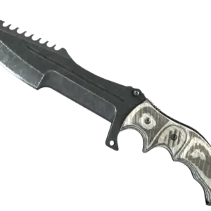 ★ StatTrak™ Huntsman Knife | Black Laminate (Minimal Wear)