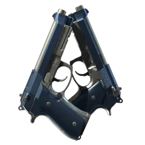 Dual Berettas | Anodized Navy (Minimal Wear)