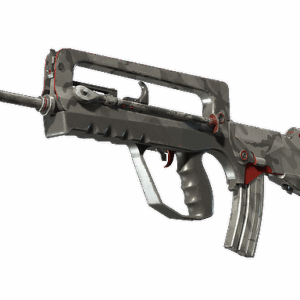 FAMAS | Grey Ghost (Well-Worn)