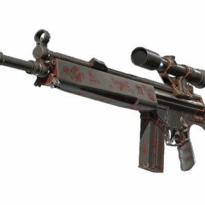 G3SG1 | Red Jasper (Battle-Scarred)