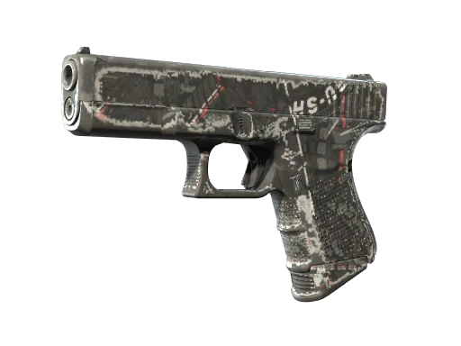 Glock-18 | Red Tire (Well-Worn)