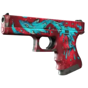 Glock-18 | Water Elemental (Well-Worn)