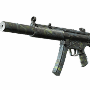 MP5-SD | Lime Hex (Well-Worn)