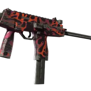 MP9 | Ruby Poison Dart (Well-Worn)