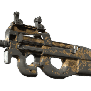 P90 | Desert Halftone (Battle-Scarred)