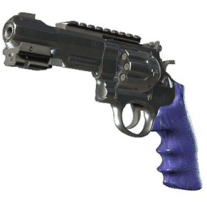 R8 Revolver | Cobalt Grip (Well-Worn)