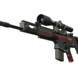 SCAR-20 | Crimson Web (Battle-Scarred)