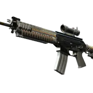 SG 553 | Aerial (Battle-Scarred)