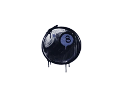 Sealed Graffiti | 8-Ball (SWAT Blue)