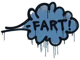 Sealed Graffiti | Fart (Monarch Blue)
