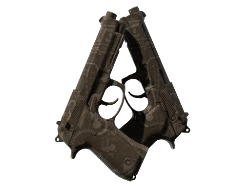 Souvenir Dual Berettas | Oil Change (Minimal Wear)